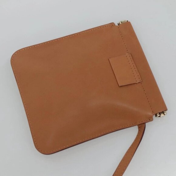 GUCCI Hand Bag Leather Beige Gold - Picture 8 of 15